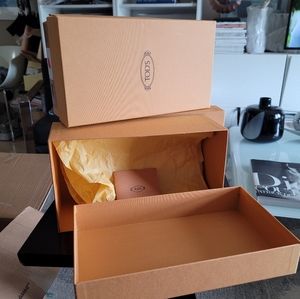 New 3 Tod's empty shoe boxes in good shape